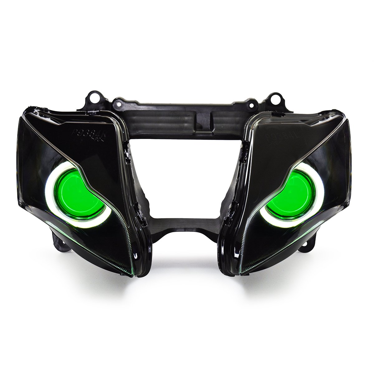 ① Kt Led Angel Eye Headlight Assembly For Ninja Zx 10r | Desertcart